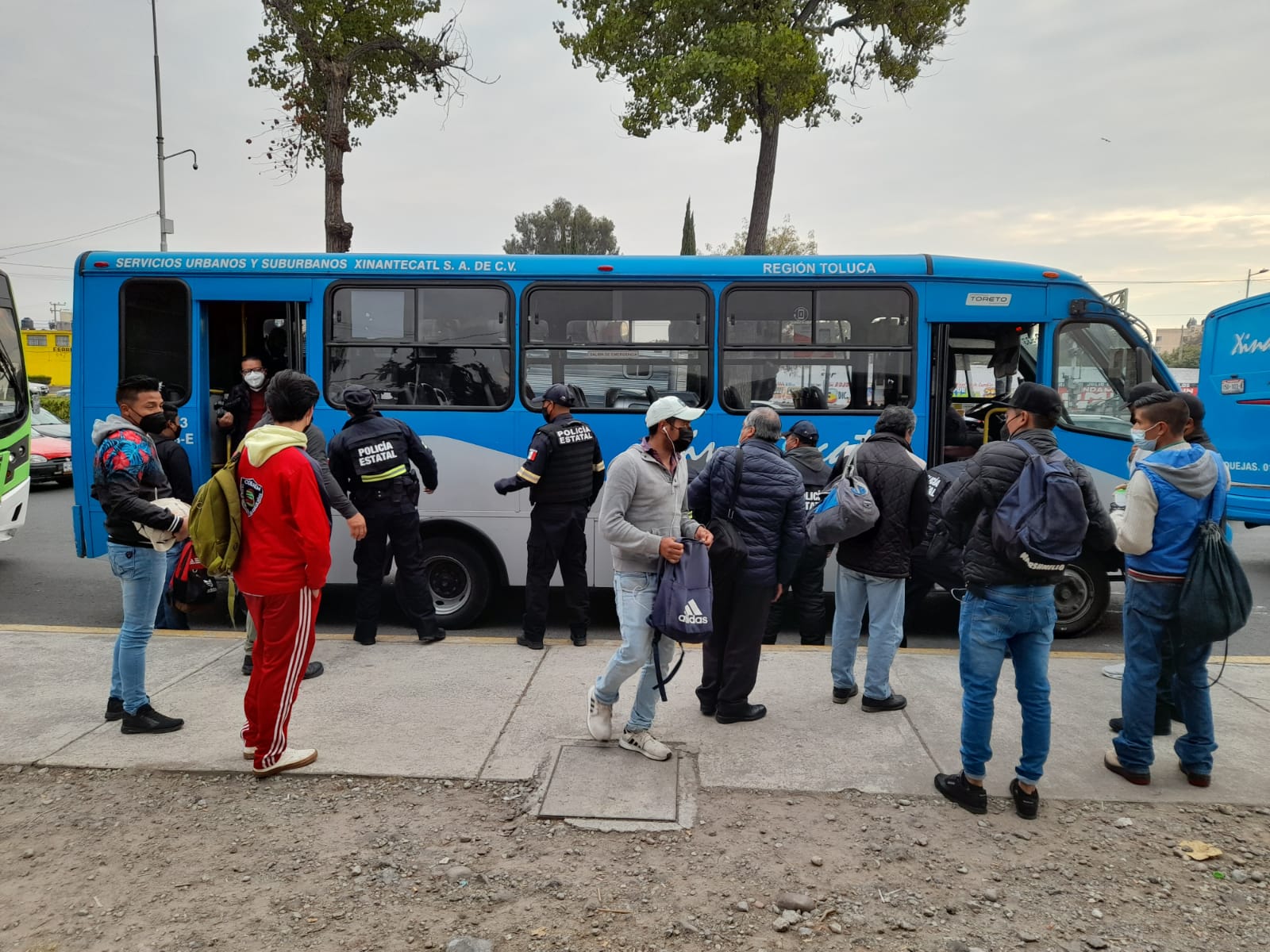 robo en transporte público