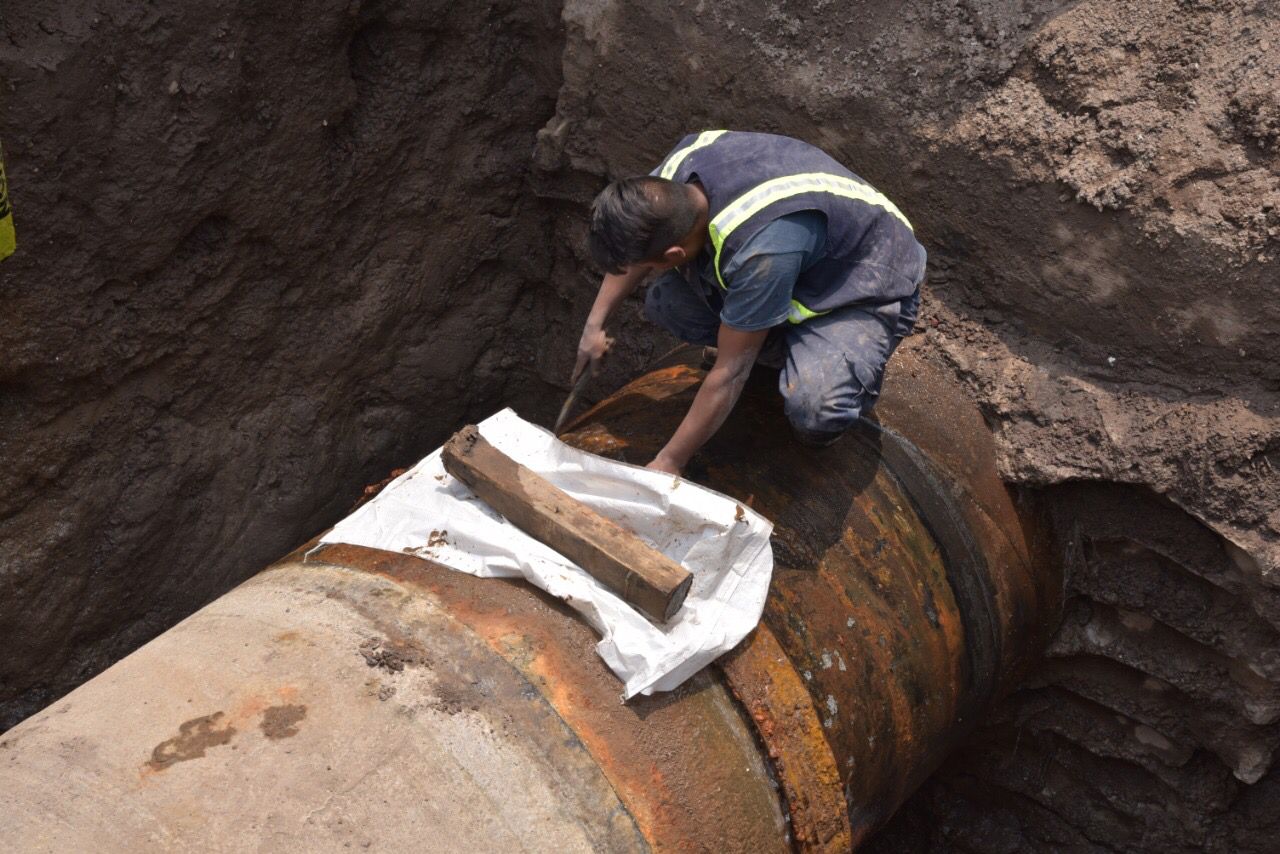 Concluye reparación del Ramal Tláhuac que dejó sin agua a tres municipios