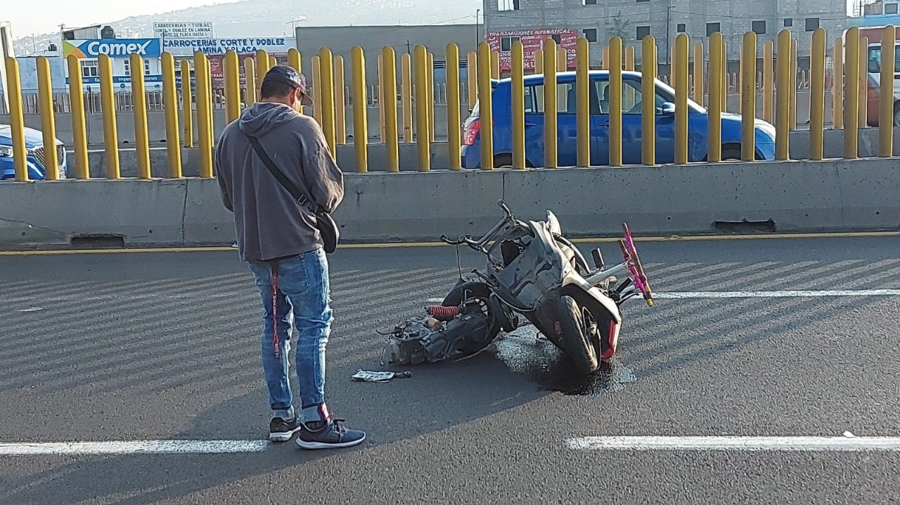 motociclista atropellado