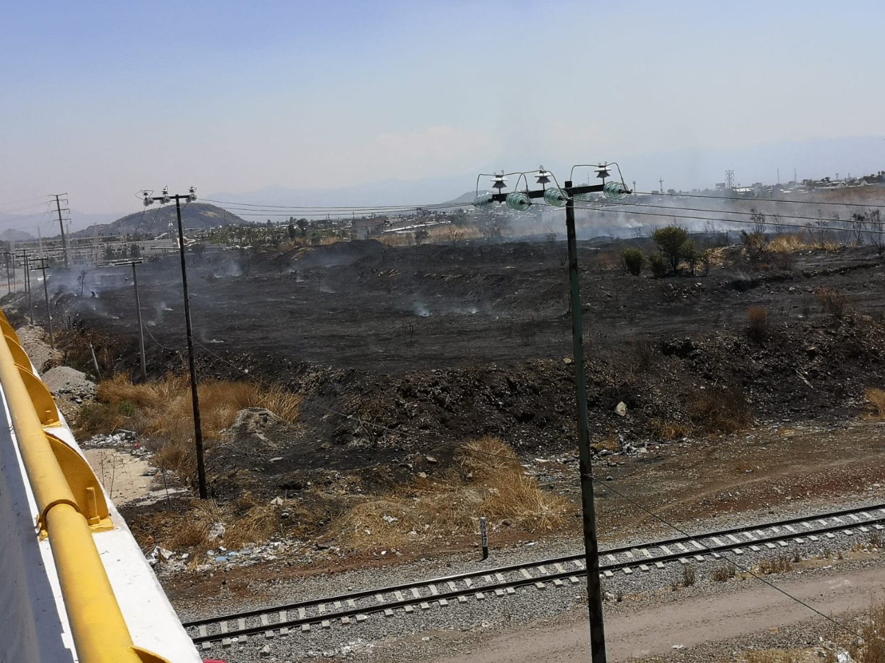 Incendio en Pastizales