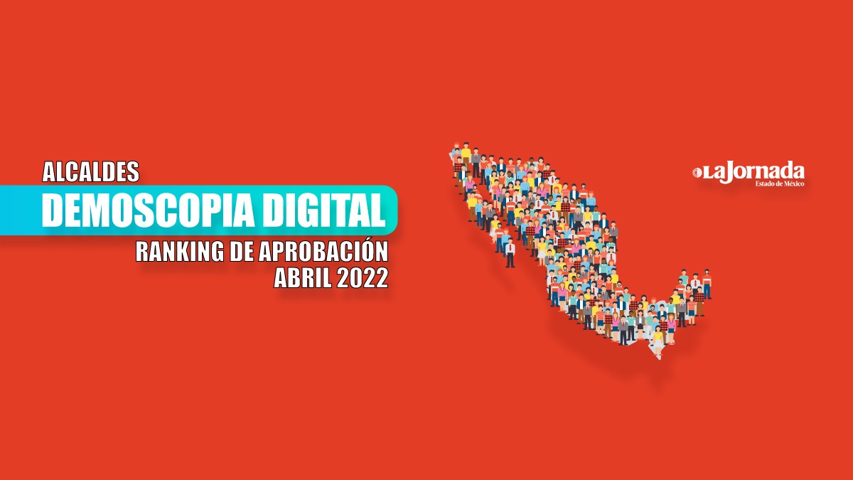 Ranking de aprobación de alcaldes abril 2022: Demoscopia digital