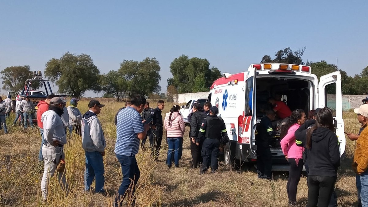 Seis personas resultaron lesionadas al caer globo aerostático en Acolman