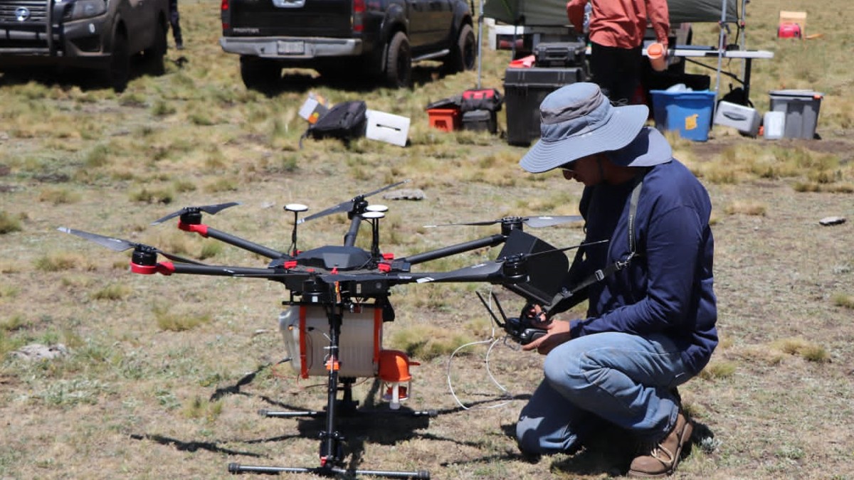 Jilotzingo innova en reforestaciones con drones