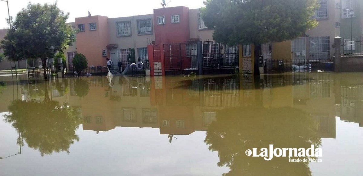 Hay 3 mil 600 personas en riesgo de inundación en Zumpango