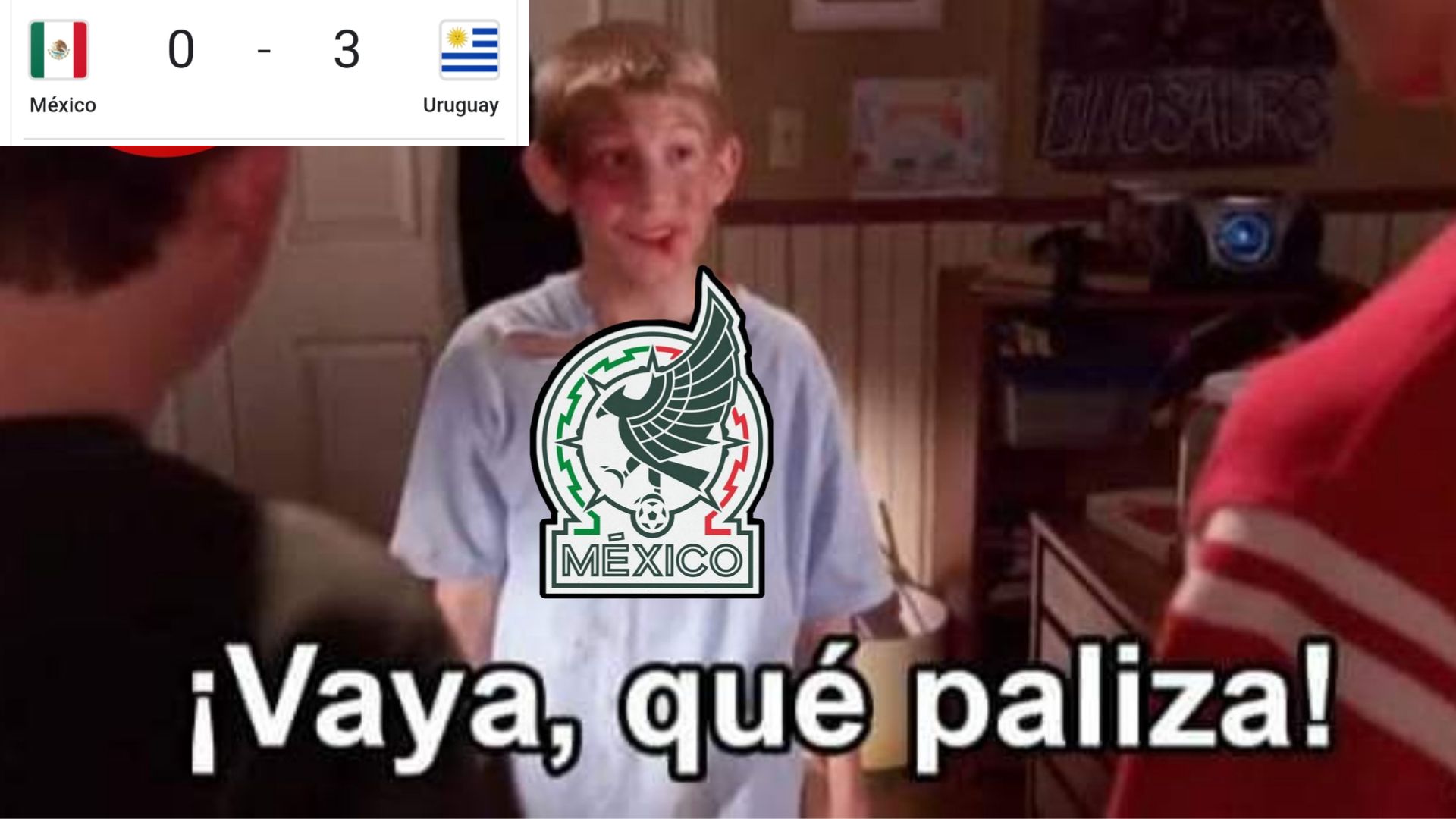 Memes México vs Uruguay