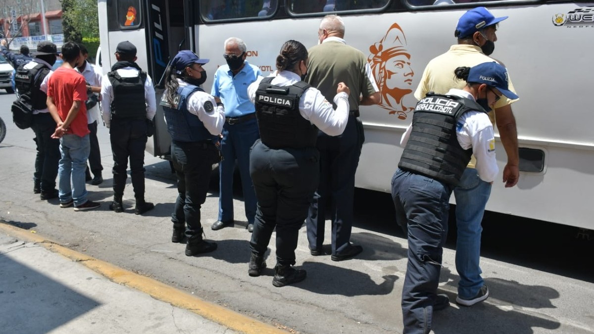 GN, Policía Estatal y Municipal realizan operativos en zona oriente