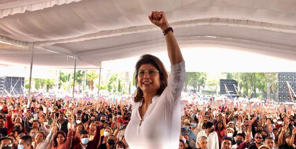 Mariela Gutiérrez, alcaldesa de Tecámac alza la mano para contienda 2023 en el Edomex