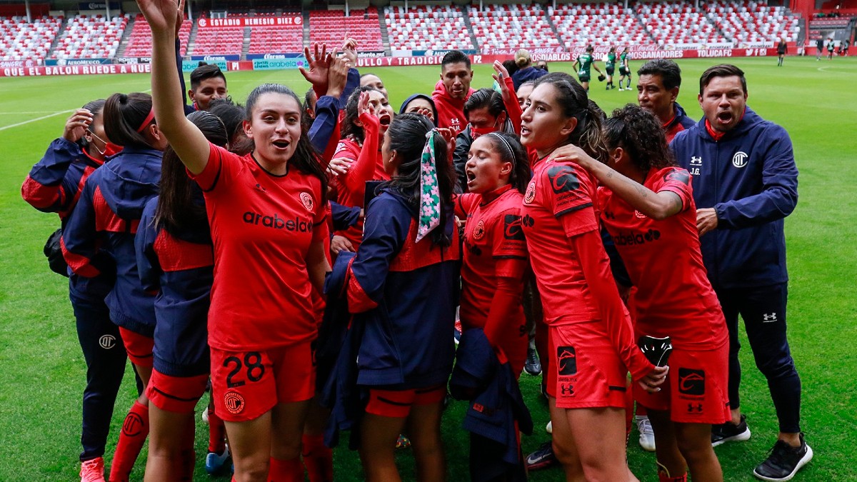 Las diablas del Toluca comienza nuevos objetivos contra Atlas