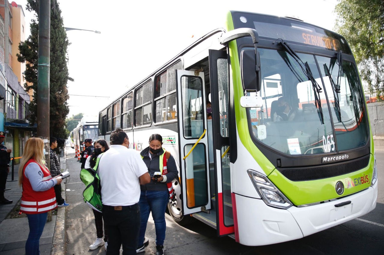 Unidades del Mexibús