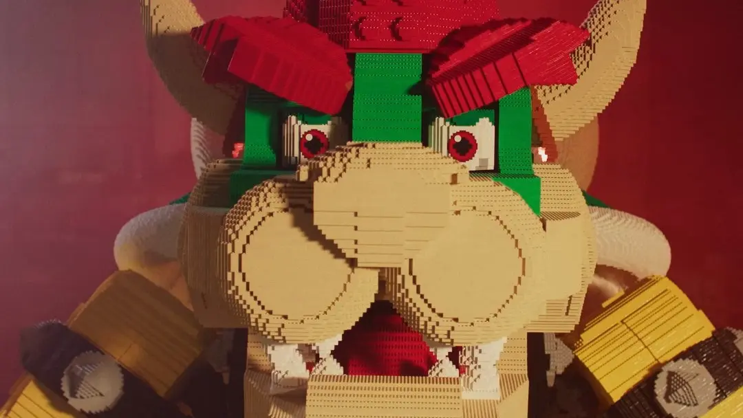 Nintendo presenta un LEGO Bowser gigante