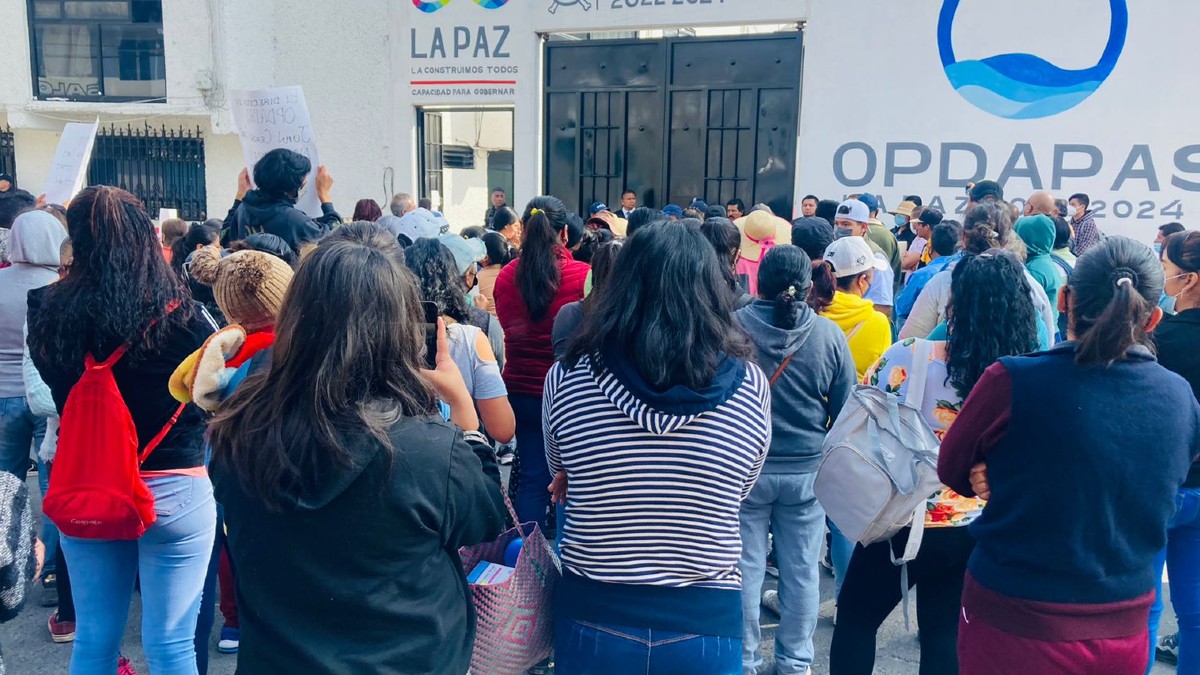 Exigen a OPDAPAS de La Paz la solución de servicios a colonias