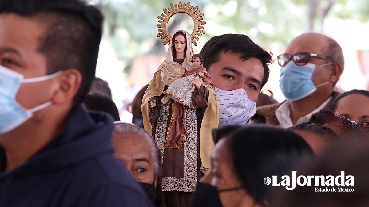 Celebran a la Virgen del Carmen en Toluca