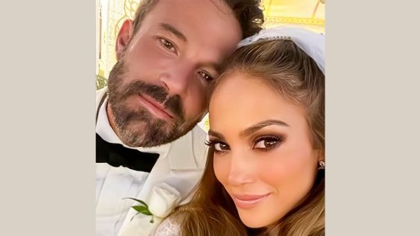 Así fue la boda de Jennifer Lopez con Ben Affleck