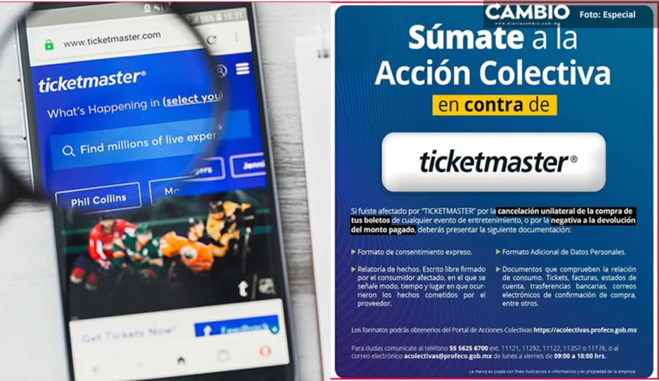 Demanda colectiva contra Ticketmaster