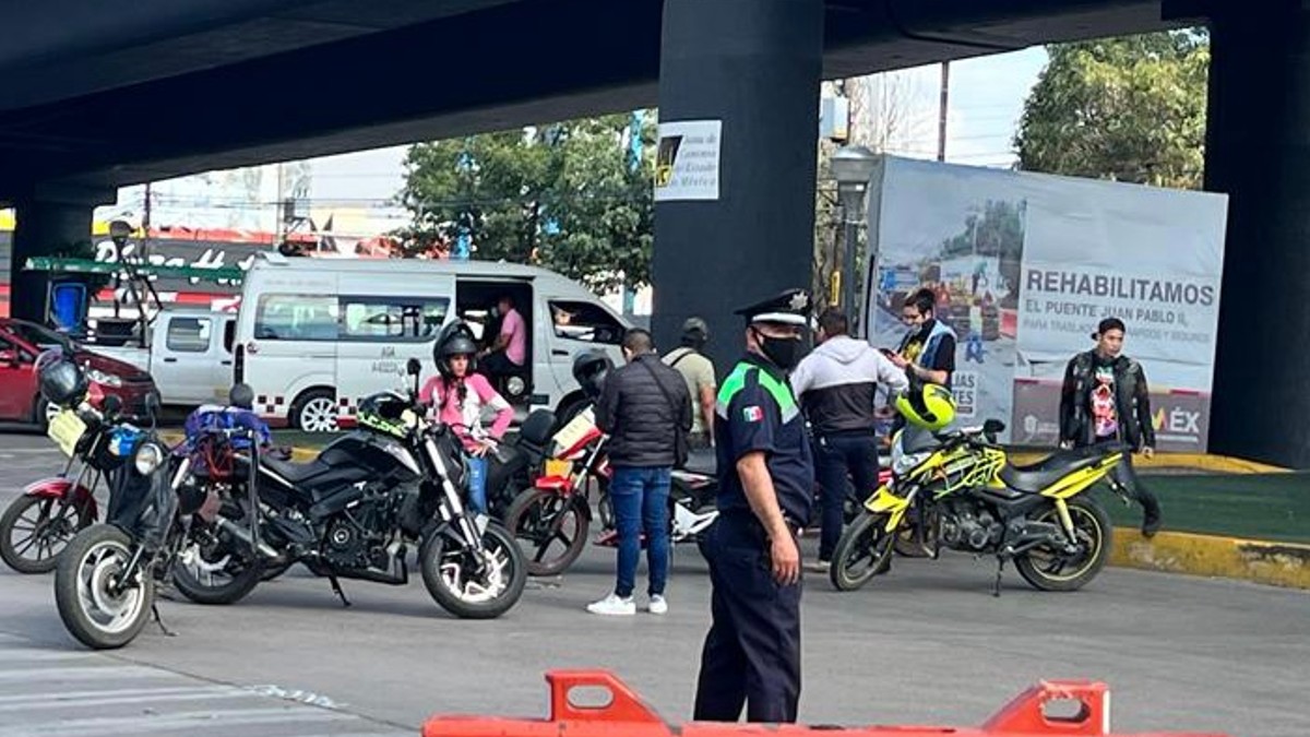 Motociclistas se niegan a ser censados en Coacalco