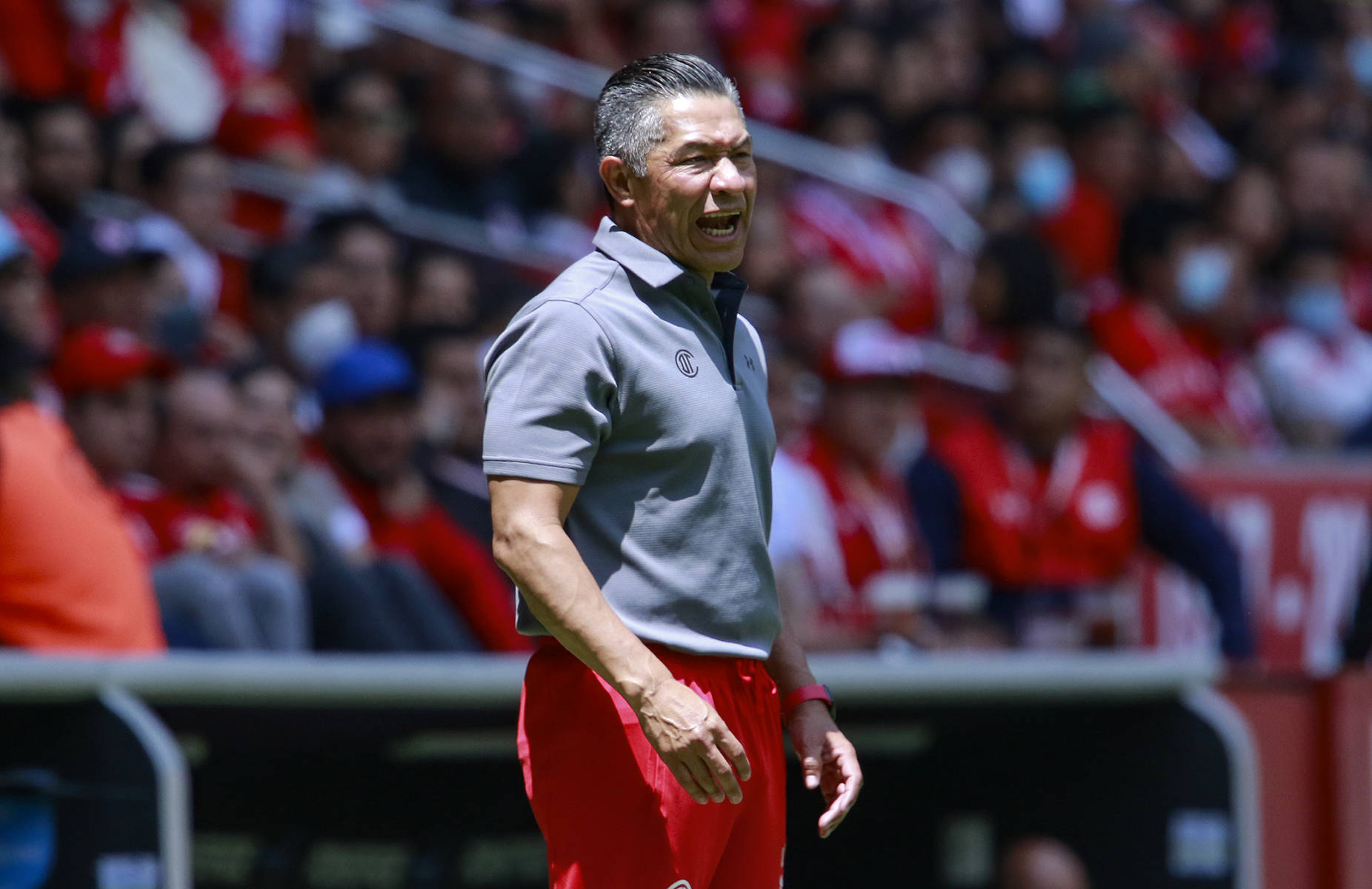 Nacho Ambriz se dice satisfecho con la victoria del Toluca