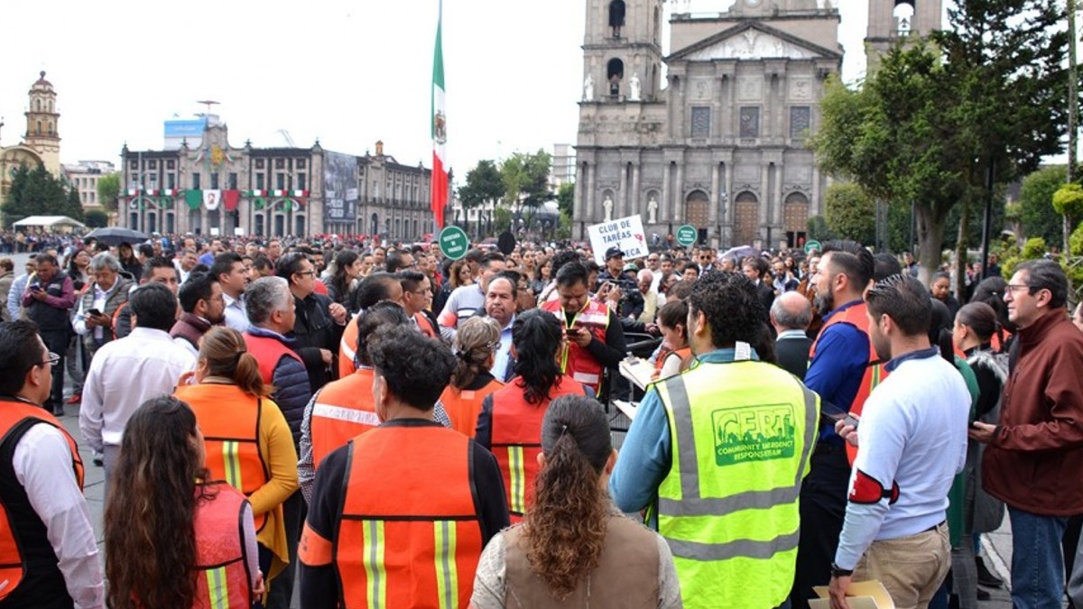 Edomex participa en el Simulacro Nacional