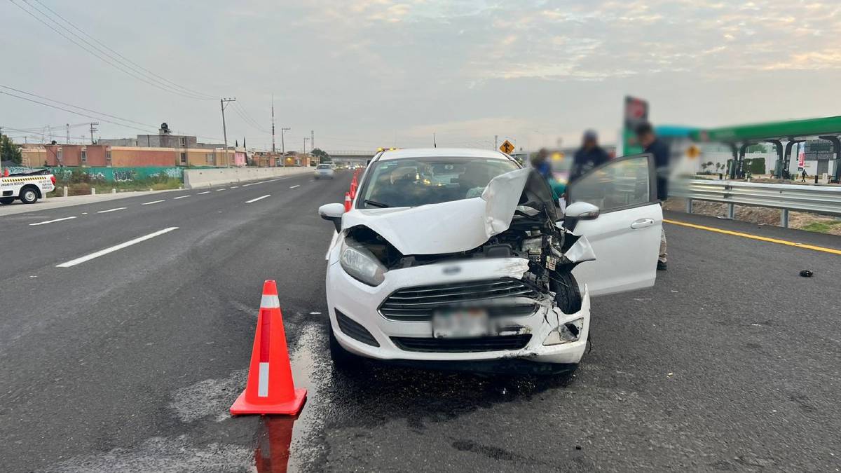 Motociclista muere arrollado en la México-Pachuca