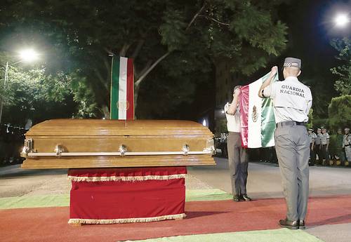 Rinden homenaje al general José Urzúa, asesinado en Zacatecas