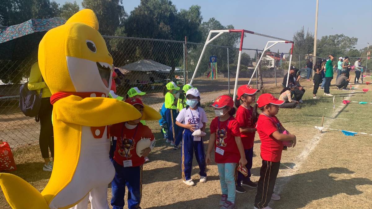 Escuelas de Teotihuacán retoman las mini olimpiadas