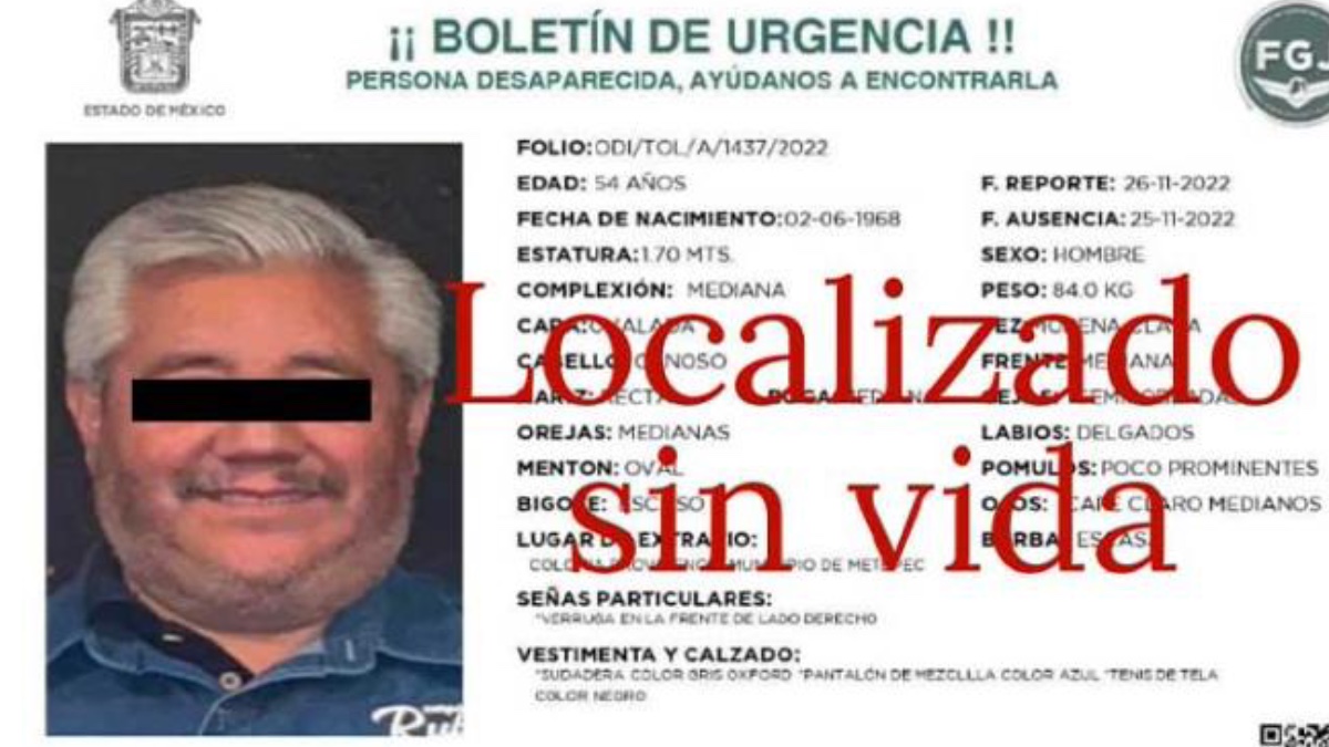 Cuerpo sin vida es localizado en un domicilio en Metepec