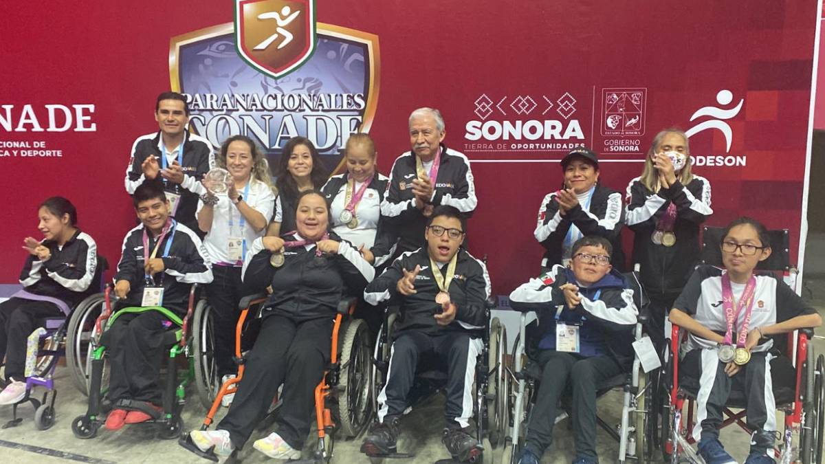 Edomex cerca de las 100 medallas en Juegos Paranacionales CONADE