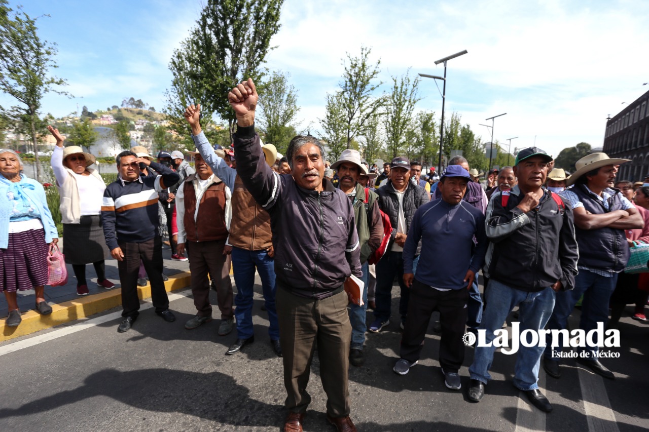 (VIDEO) Pobladores reclaman que su territorio pertenece a Temoaya y no a Toluca