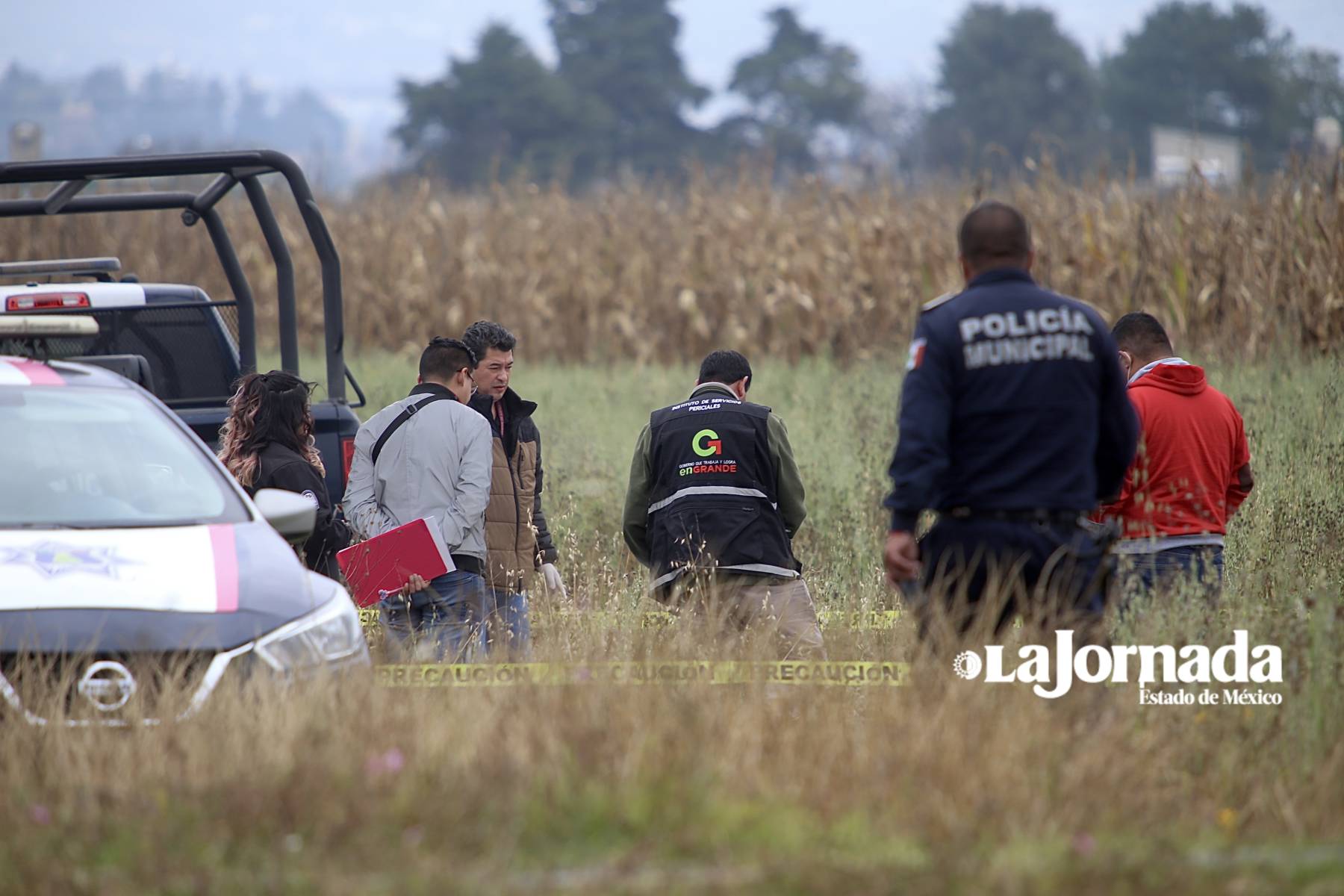 Localizan cuerpo de un hombre en la ex hacienda de la Y en Toluca