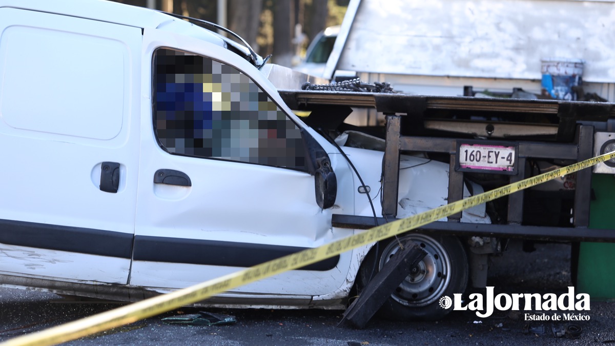 (VIDEO) Accidente en carretera México-Toluca deja una persona sin vida