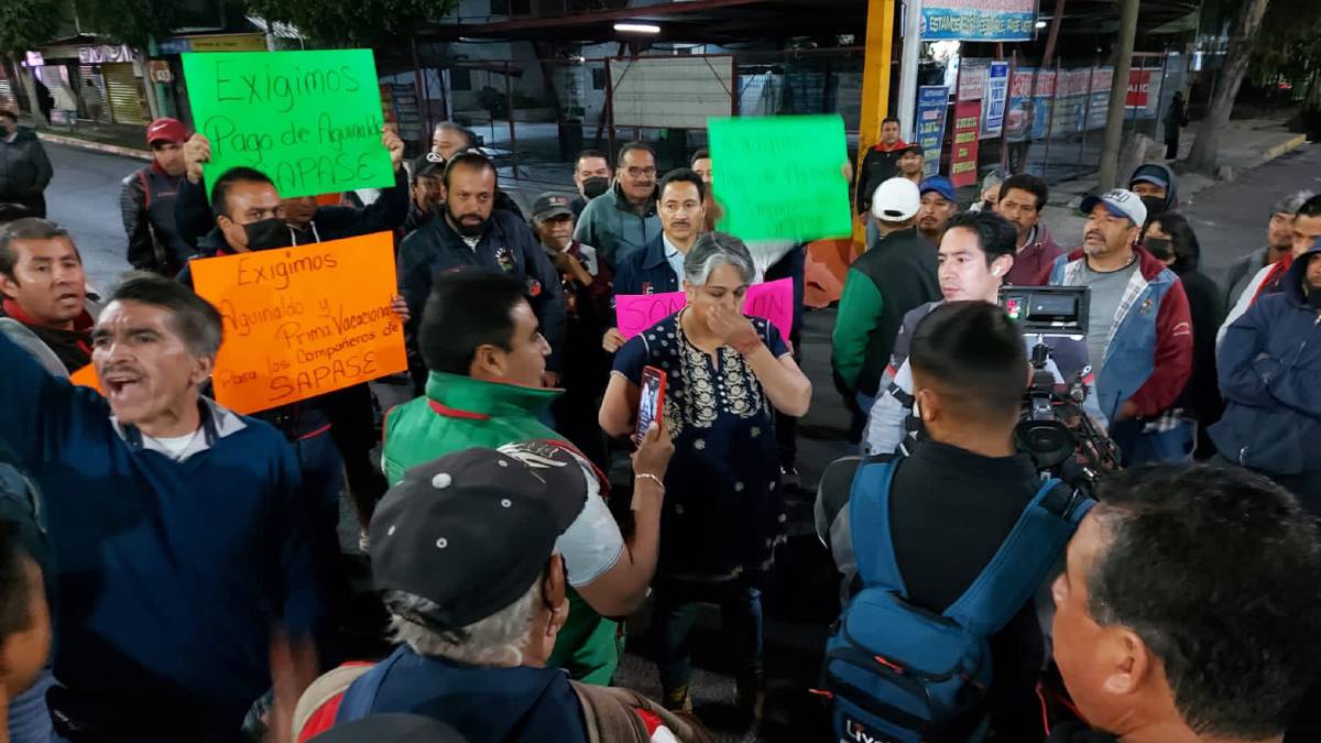 Lideres del Suteym agreden a trabajadores del ayuntamiento de Ecatepec