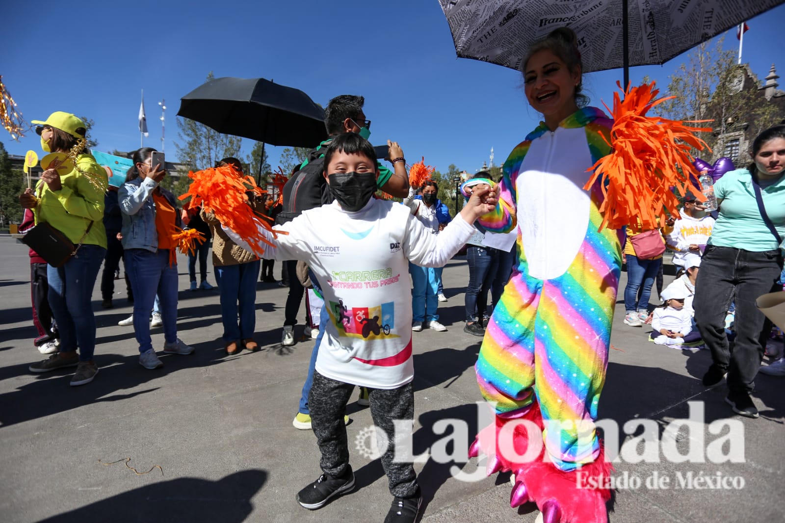 Marcha para visibilizar a mexiquenses con discapacidad