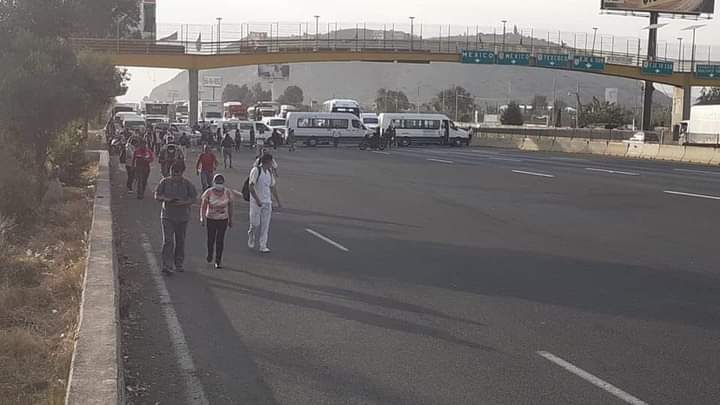 Niño por el que bloquearon autopista en Chalco,  huyó de su casa