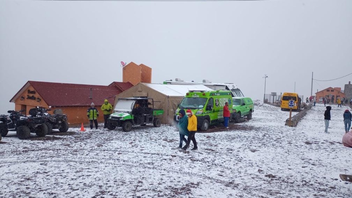 Operativo Nevado de Toluca otorga atención médica y de rescate en esta primera nevada