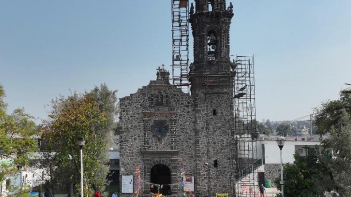 Tecámac restaura iglesia de más de 400 años