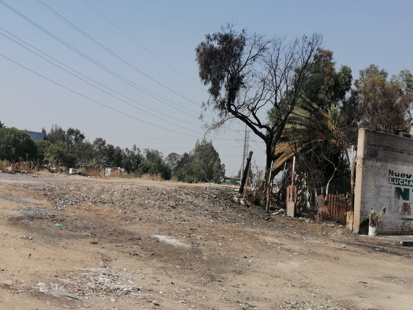 Pepenador perdió a su hija en un incendio