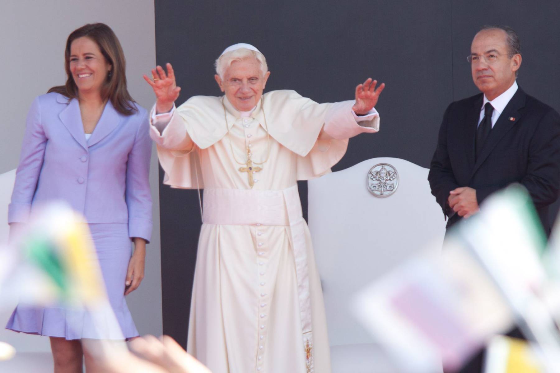 Así fue la visita de Benedicto XVI a México