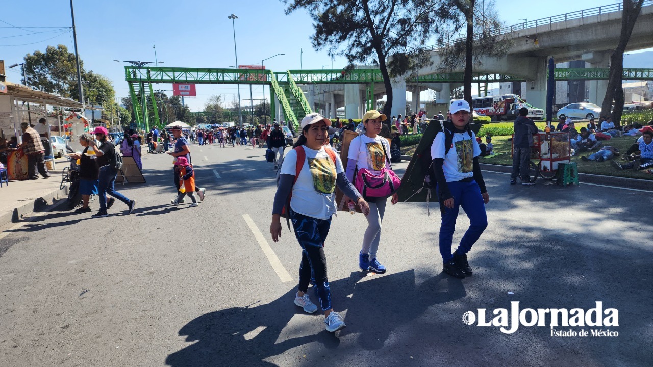 Niños o ancianos, con ampollas o bastones movidos por la fe caminan hacia la Basílica