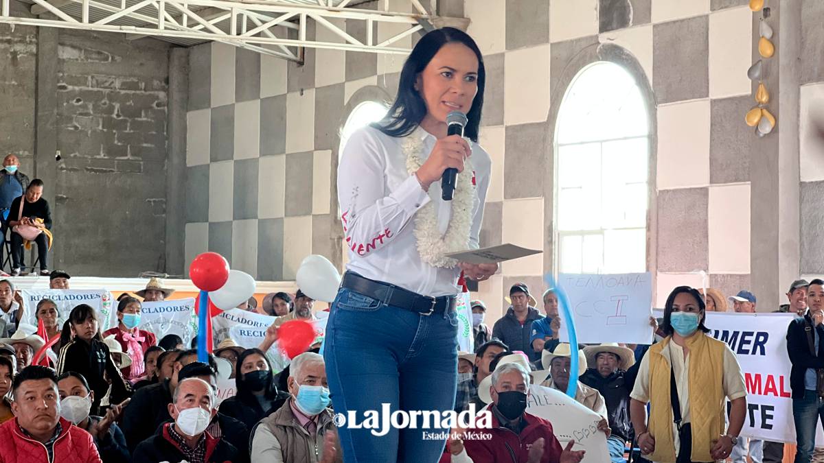 Alejandra del Moral advierte que no tiene miedo de cerrar en Texcoco