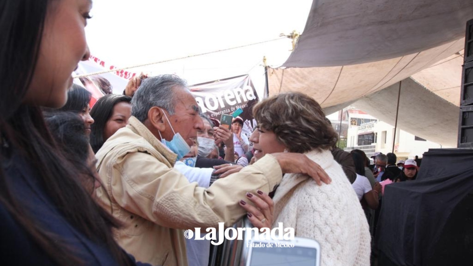 Delfina Gómez asegura que en precampaña se fortalecieron y van en unidad