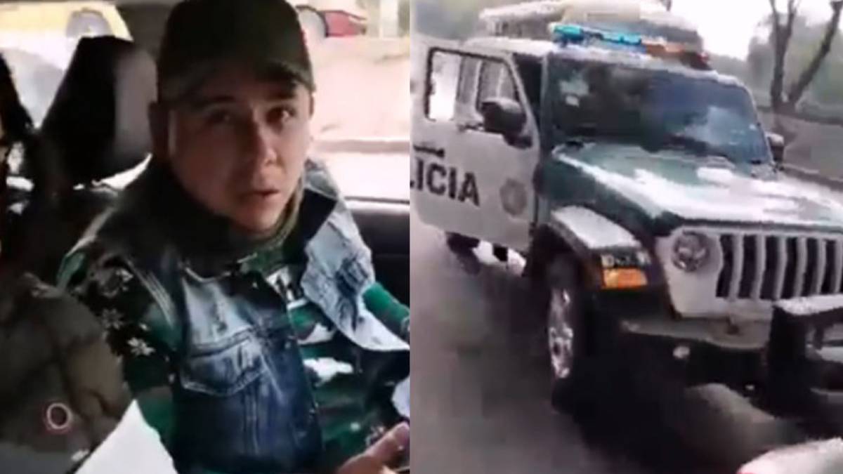 (VIDEO) Policías de CDMX intentan extorsionar a automovilista en Edomex y los exhiben