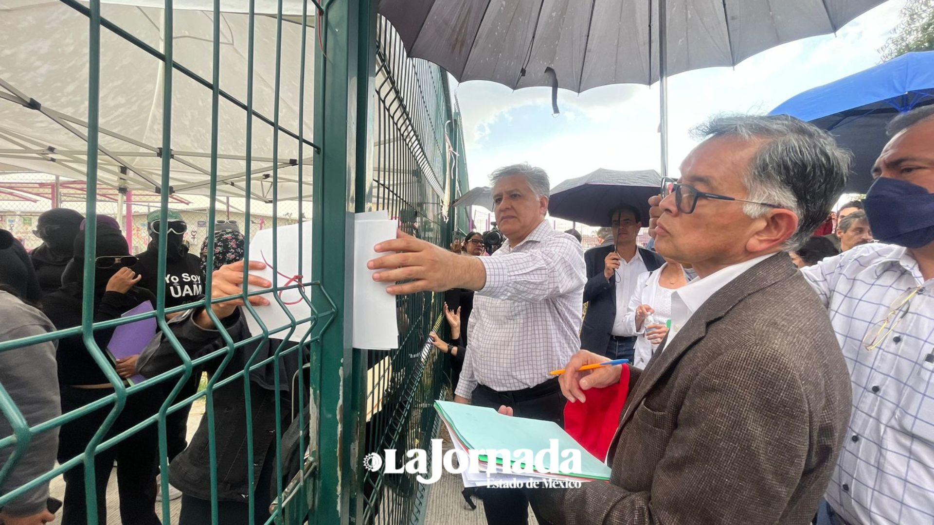 Entregan contra propuestas a Rectores de la UAM en Lerma