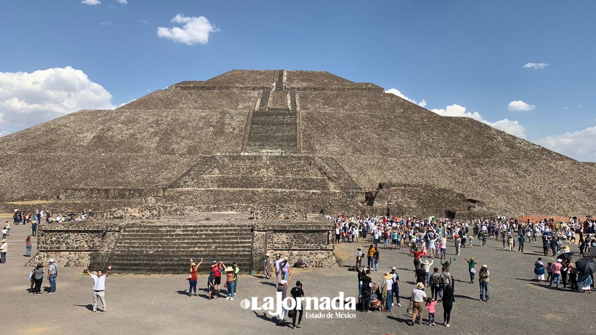 Video: Visita masiva pone en riesgo la conservación de las pirámides en Teotihuacán