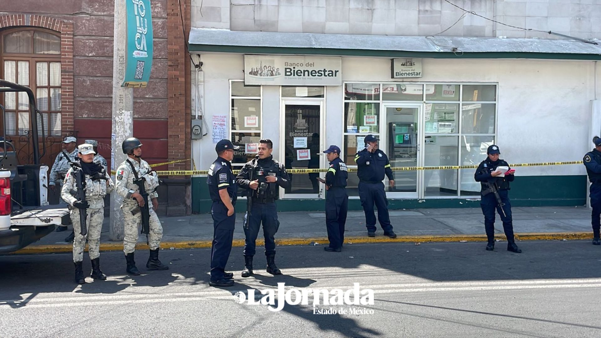 Video: Intentan robar Banco del Bienestar en Toluca