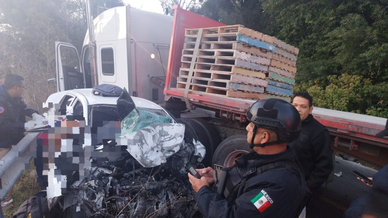 Accidente en la Tenango- Tenancingo deja 4 muertos