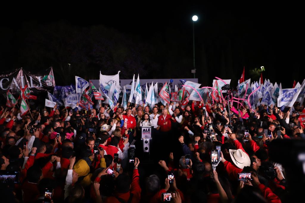 Arranca campaña electoral de Alejandra del Moral en Cuautitlán