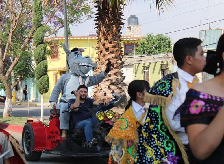 Feria Nacional del Burro en Otumba da comienzo con desfile