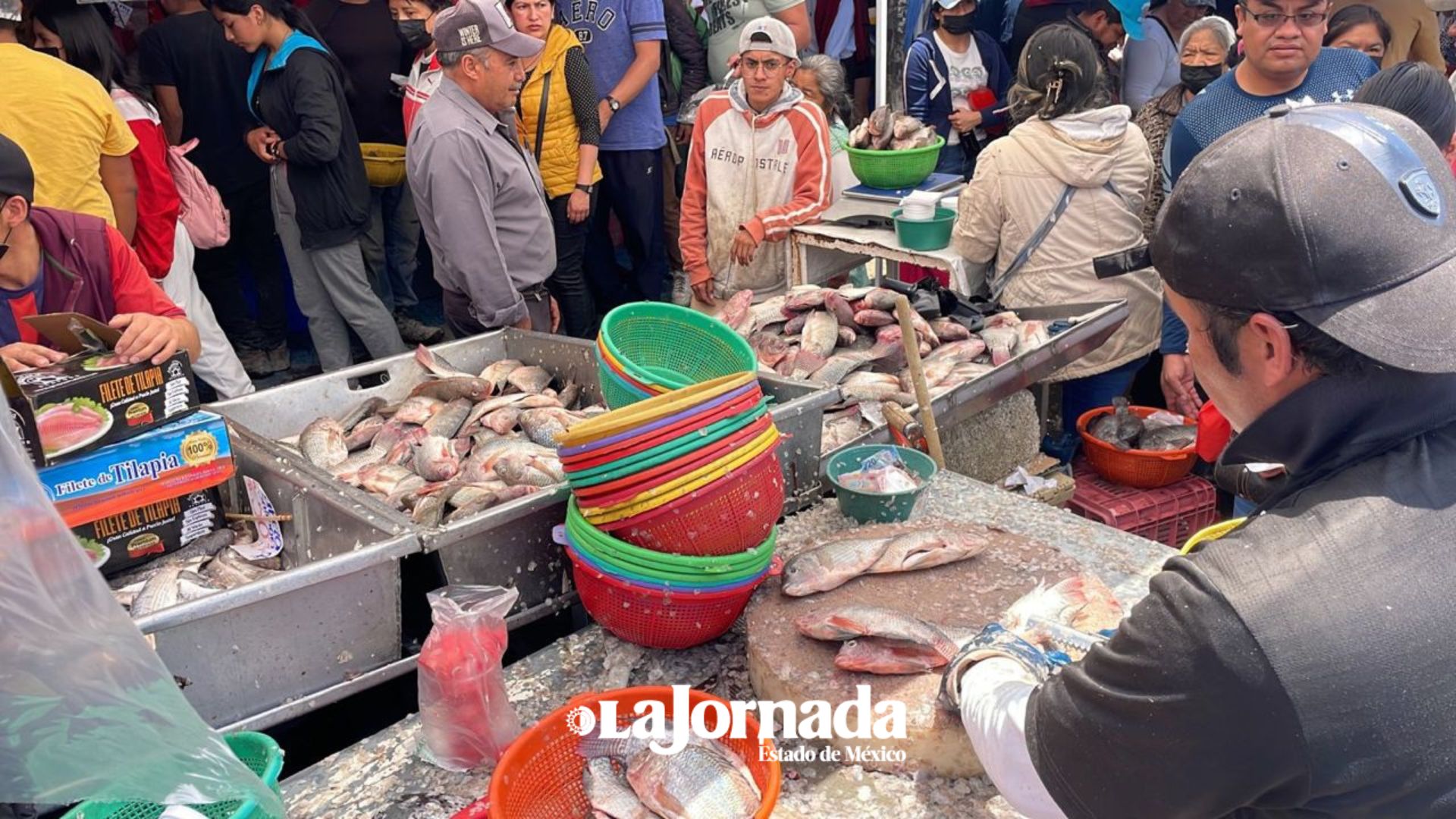 El Pescado en San Luis Mextepec lo más buscado en esta Semana Santa