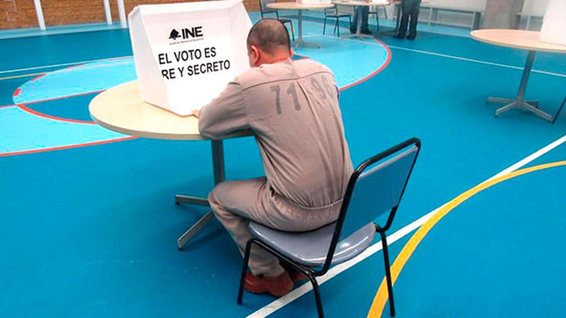 Se reduce listado de reos en condiciones a votar