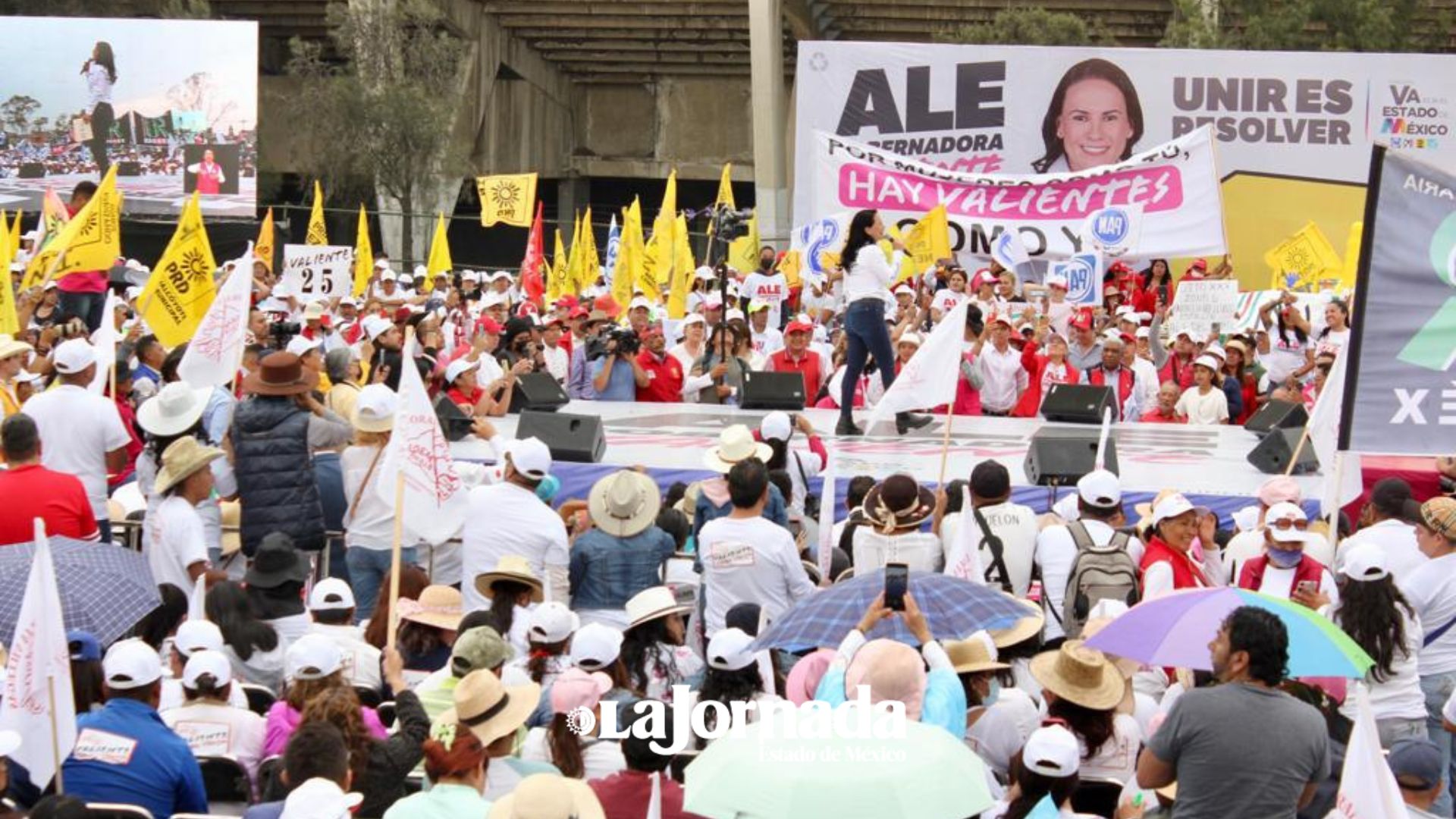 Reanuda Alejandra del Moral Vela campaña tras tener agenda privada