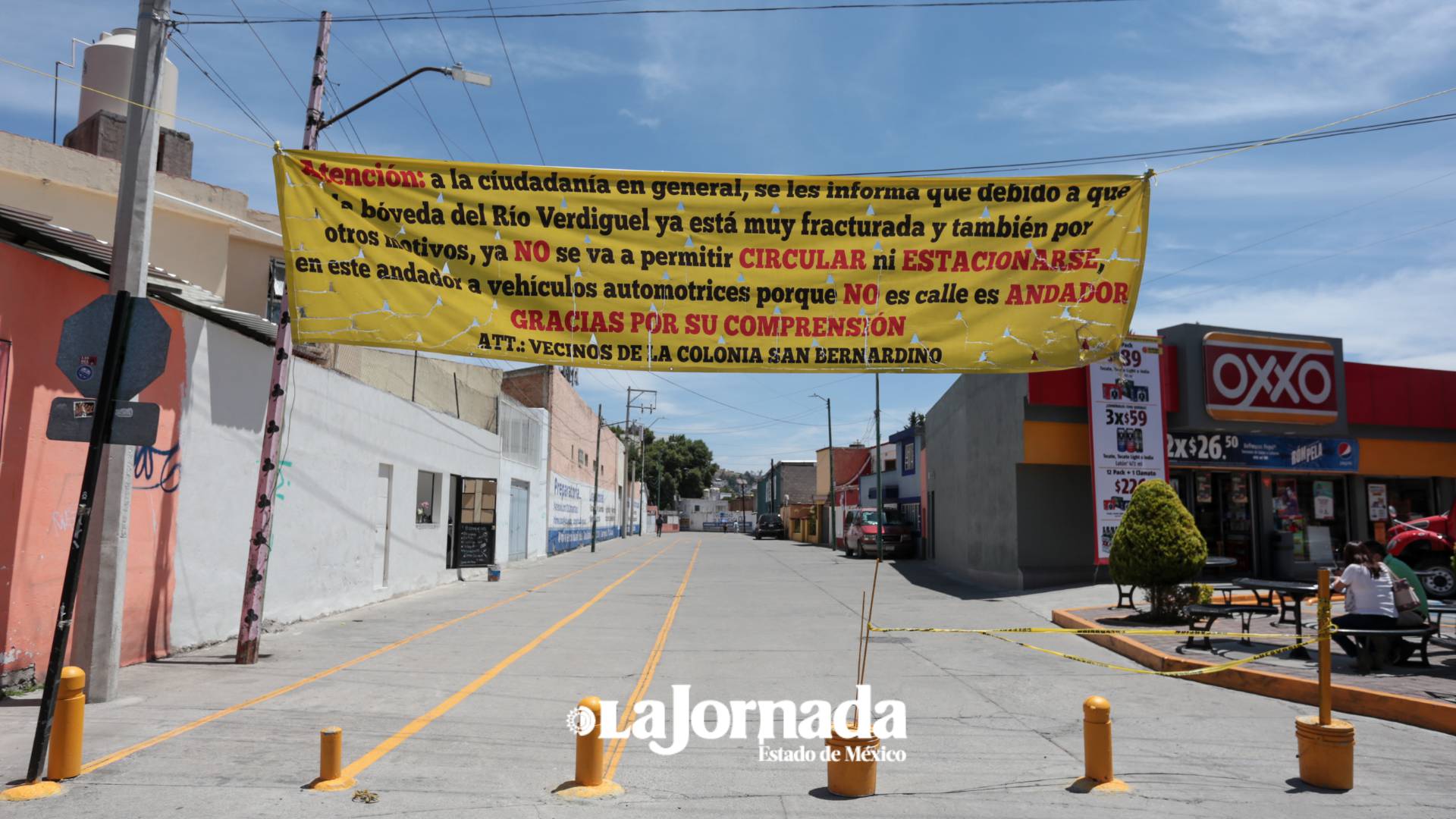 Vecinos denuncian zonas de riesgo por la bóveda del Río Verdiguel en Toluca